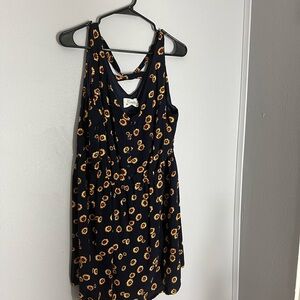 Floral Black Dress just found 2XL